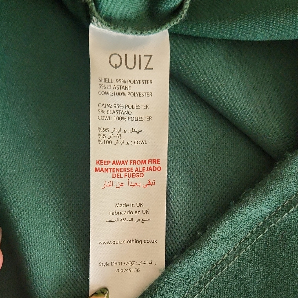 Quiz Chiffon Asymmetric Maxi Dress - Picture 9 of 13